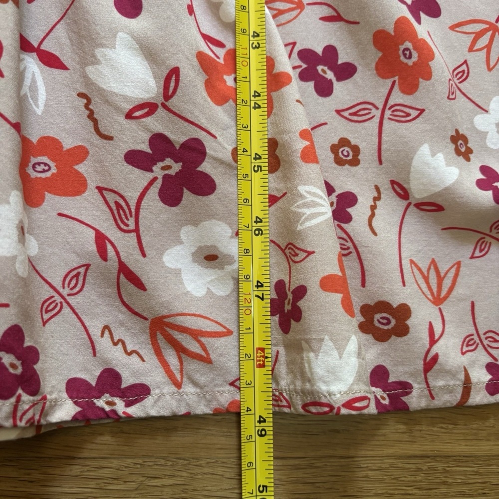Vanessa Tobler Garden‎ Floral Maxi Dress Women's P Small Buttons Feminine Brunch - Picture 8 of 11